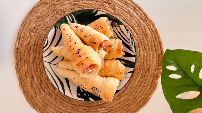 معجنات بالجبن و الخضار